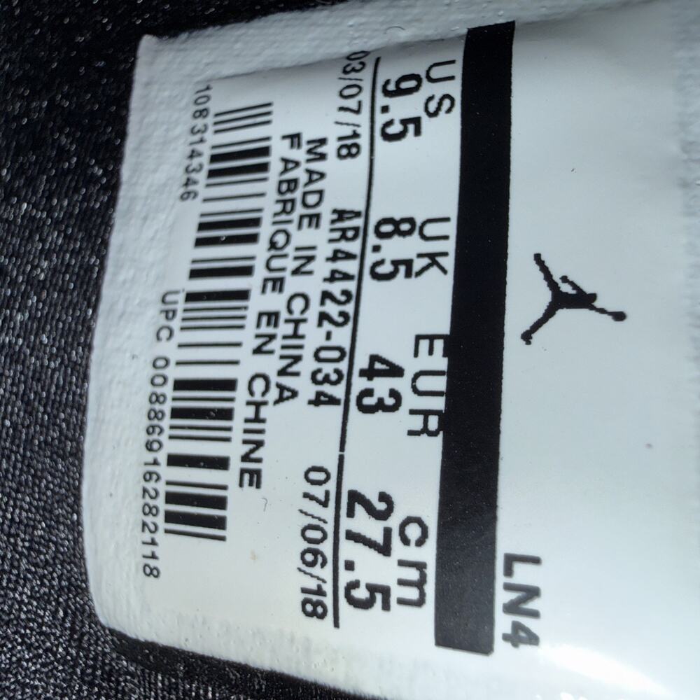RARE Air Jordan 7 Retro Low ‘Bordeaux’ Size 9.5 With Original Box - Picture 7 of 11